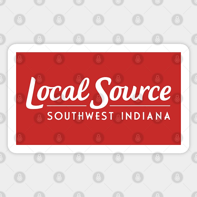 Local Source White Horizontal Sticker by Local Source Gear